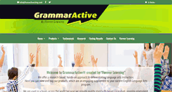 Desktop Screenshot of grammaractive.com